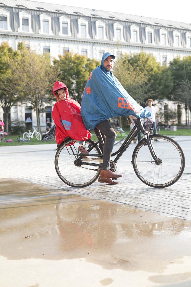 Achat FULAP Jr, Protection pluie poncho cape vélo recyclé, enfant, Jaune en  gros